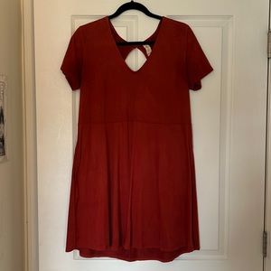 Red Velvet Dress